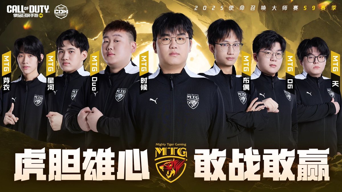Mighty Tiger Gaming (MTG)’s CoD:M roster has disbanded. First eStarPro and now MTG. 

Which team will take their spot in CDM S10? 🤔