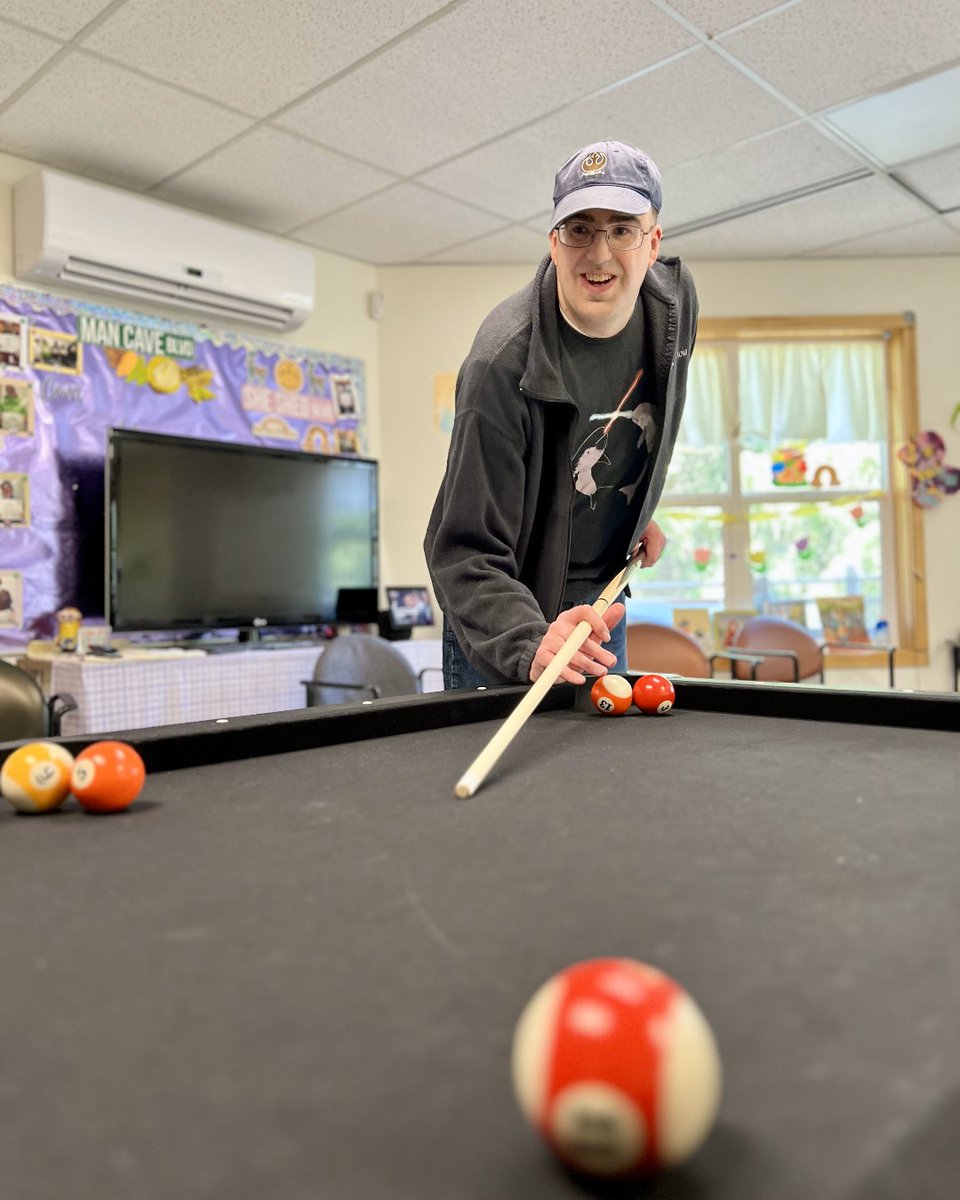 A huge thank you to Silverdale Rotary Club! 

Thanks to their generous support, participants at Easterseals Gateway Adult Services are experiencing a new level of excitement and social connection—with the addition of our brand-new pool table! 🎱