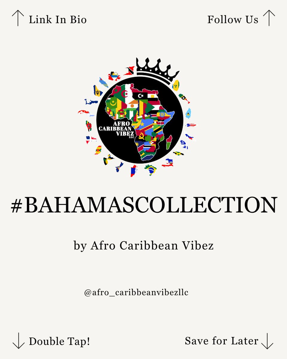 afrocbvibezllc's tweet photo. Bahamas style is loading… 🇧🇸👀Afro Caribbean Vibez is about to drop island fire. Stay locked in! 🔥
#BahamasCollection #RepYourRoot #Caribbean #Culture #Bahamas #ComingSoon #StayTuned https://t.co/FBxyNKcfDz