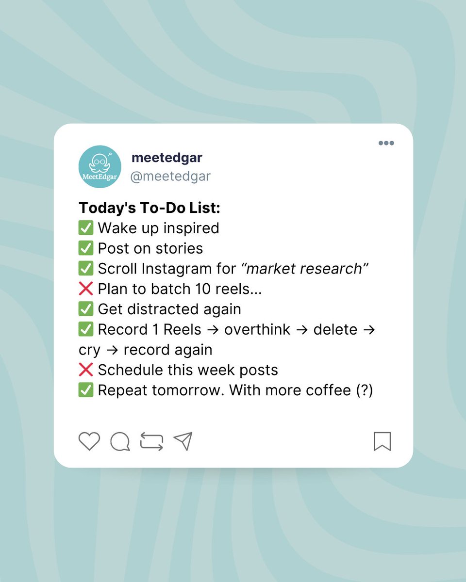 Raise your hand if you've done AT LEAST 3 of these today 🙋‍♀️