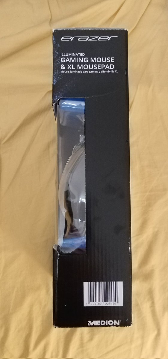 Después de tanto tiempo conseguí otra pieza mas para mi portatil, una alfombrilla XL y un ratón rgb Medion <a href="/Erazer_es/">Erazer.es</a> para el portatil mio y el teclado que tengo.
