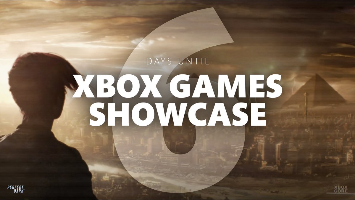 6 days until the Xbox Games Showcase on June 8th.