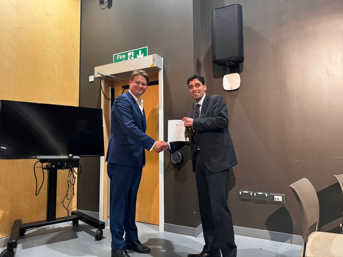 Congratulations to trainee abstract prize winner Joe Borucki