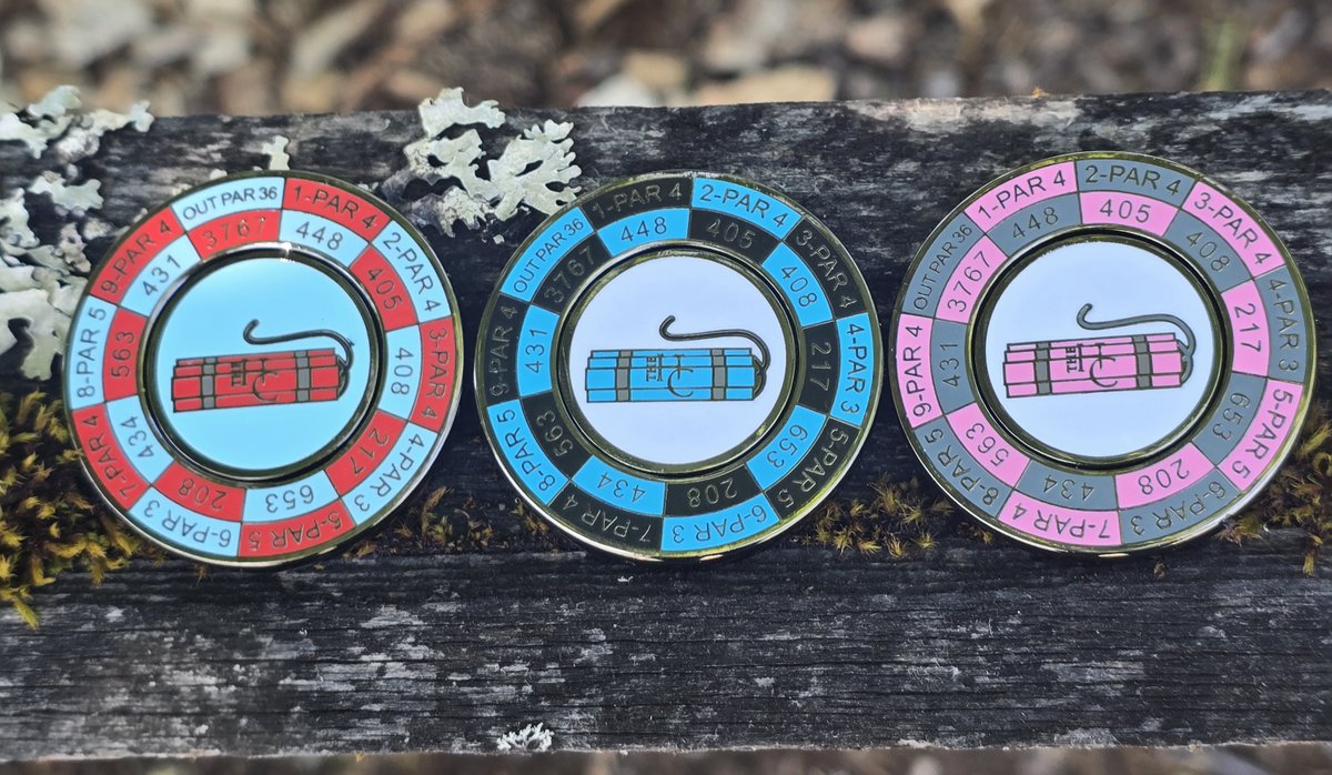 ⛳️New @prg_golf yardage marker coins 🔥

#thehomecourse #wagolf #newcolors #accessories #dynamite