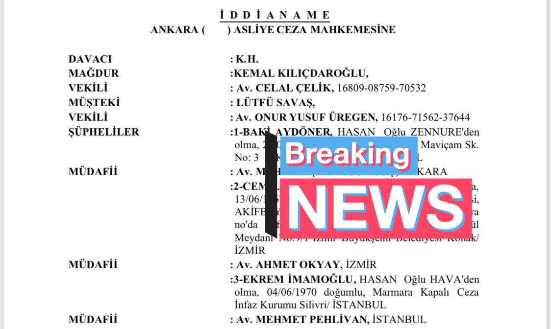 Canım feci sıkıldı. ‘Şüpheli’ yapılan Ekrem İmamoğlu’nun adrese bakın…