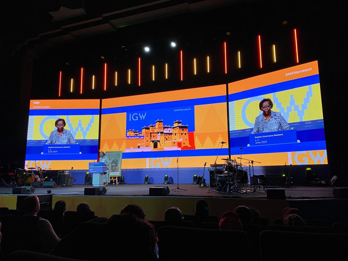 La Francophonie (@oifrancophonie) on Twitter photo À l’occasion du #MIFMarrakech organisé par <a href="/Mo_IbrahimFdn/">Mo Ibrahim Foundation</a>, la Secrétaire générale de la #Francophonie a prononcé un discours lors de la cérémonie d’ouverture sur les défis du leadership africain dans le contexte géopolitique actuel.
Elle a particulièrement insisté sur les enjeux À l’occasion du #MIFMarrakech organisé par <a href="/Mo_IbrahimFdn/">Mo Ibrahim Foundation</a>, la Secrétaire générale de la #Francophonie a prononcé un discours lors de la cérémonie d’ouverture sur les défis du leadership africain dans le contexte géopolitique actuel.
Elle a particulièrement insisté sur les enjeux