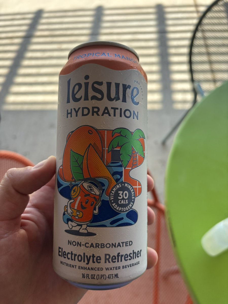 Used Whole Foods as my halfway point today. Rehydrated with <a href="/drinkleisure/">drink leisure</a>!