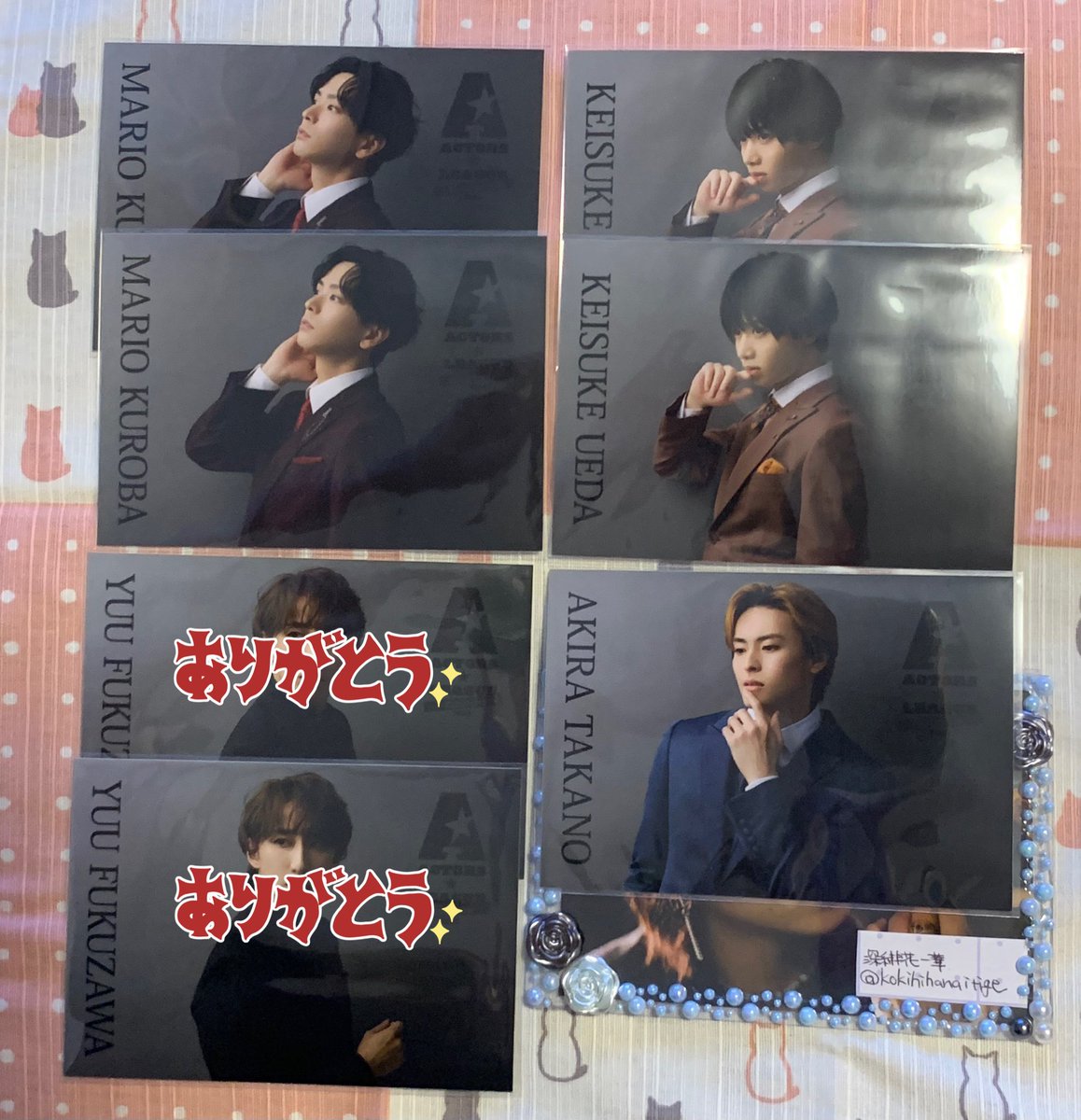 【譲渡】
ACTORS☆LEAGUE in Game 2025
アクターズリーグ フルパンプ プロデューサーズ ブロマイド

敬称略
譲▶︎ 高野洸 黒羽麻璃央 植田圭輔

求▶︎ 1枚200円＋送料

郵送となります
検索からもお気軽にお声掛けください