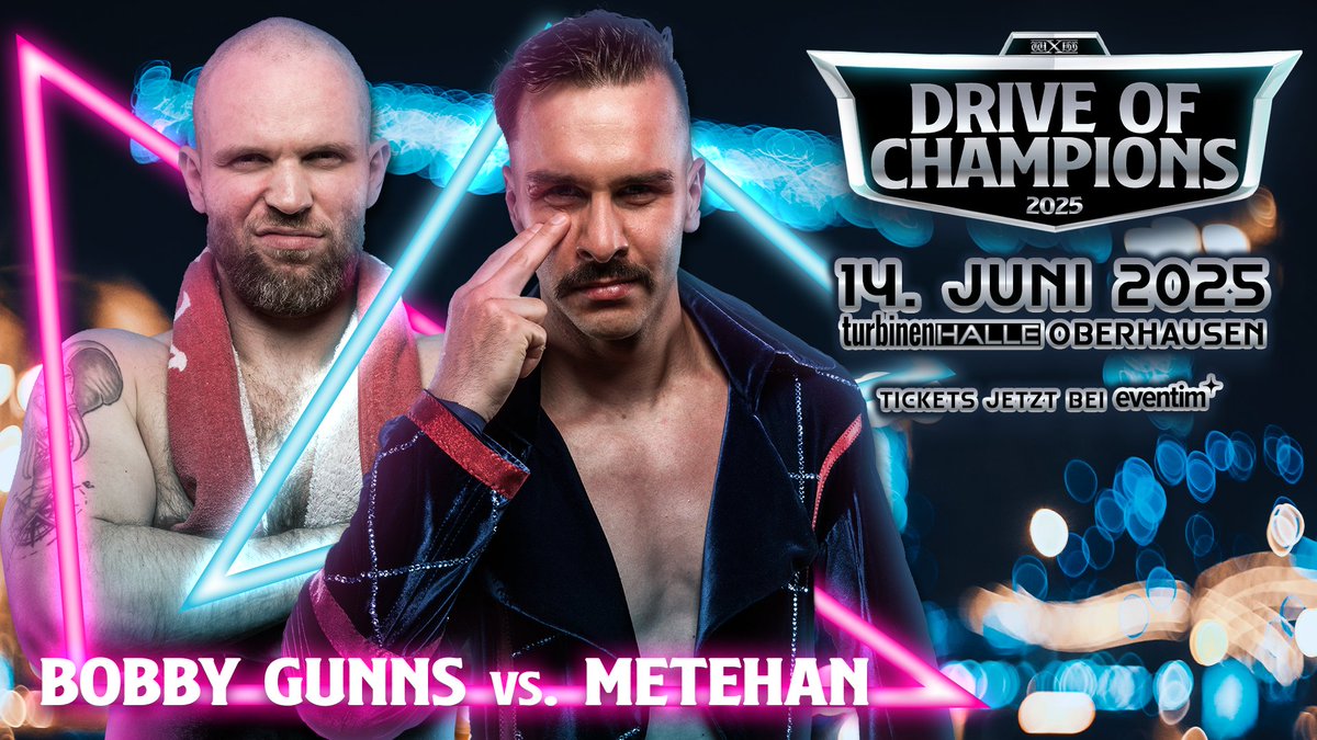 wXw Drive of Champions: Bobby Gunns vs. Metehan

Bei #wXwFAN stellte sich <a href="/BobbyGunns28/">Bobby Gunns</a> einer Open Challenge – und verließ den Ring als Sieger.
<a href="/Metehan1Baba/">METEHAN</a> hingegen stand im Titelmatch um die wXw European Championship … und musste sich seinem Mystery-Gegner geschlagen geben.