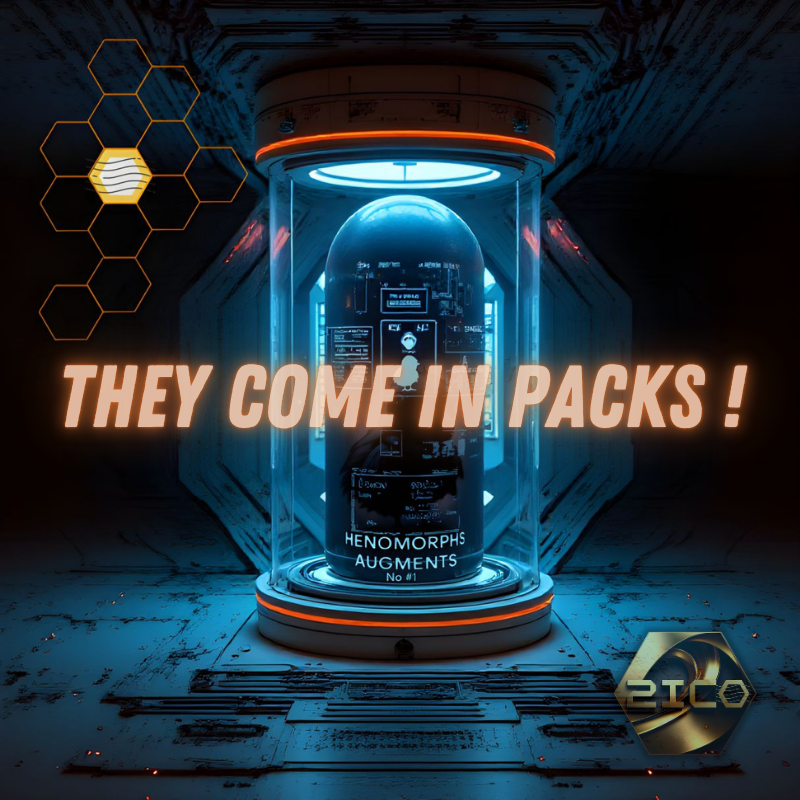 TheZicoDAO's tweet photo. Trait packs, would be cool right?
Let's go!
Henomorphs Augments vol. 1 are sooo ready!
Here they come!
⚡ VOIGHT-KAMPFF SET: Goggles + Belt
⚡ SPINNER ESCAPE PACK: Belt + Backpack
⚡ NEXUS DREAMER: Goggles + Backpack
⚡ BASELINE OVERRIDE - full set
Rolling Mint system? 🎲
Henomorphs as a coupon to roll?? 🎟️
Who's gonna be the one? Eligible ones ofc!
🤘 Owners of #Henomorphs
🤘 All registered (missed it?)
We're here ➡️ https://t.co/TU3VAqfvkH
💡 What to expect?
🎯 1 free for all registered
🎯 +1 for stakers
🎯 +1 for #PZKF
Oh yeah! 🔥
#TraitPacks #Augments #Mint
#HenomorphGenesis #HenomorphsMatrix
#ZicoDAO #ZicoNetwork #ZICO
#cyberchick #blockchicken #chickenRPG
#NFT #polygon #web3 #blockchain
#NFTCommunity #NFTcollecting