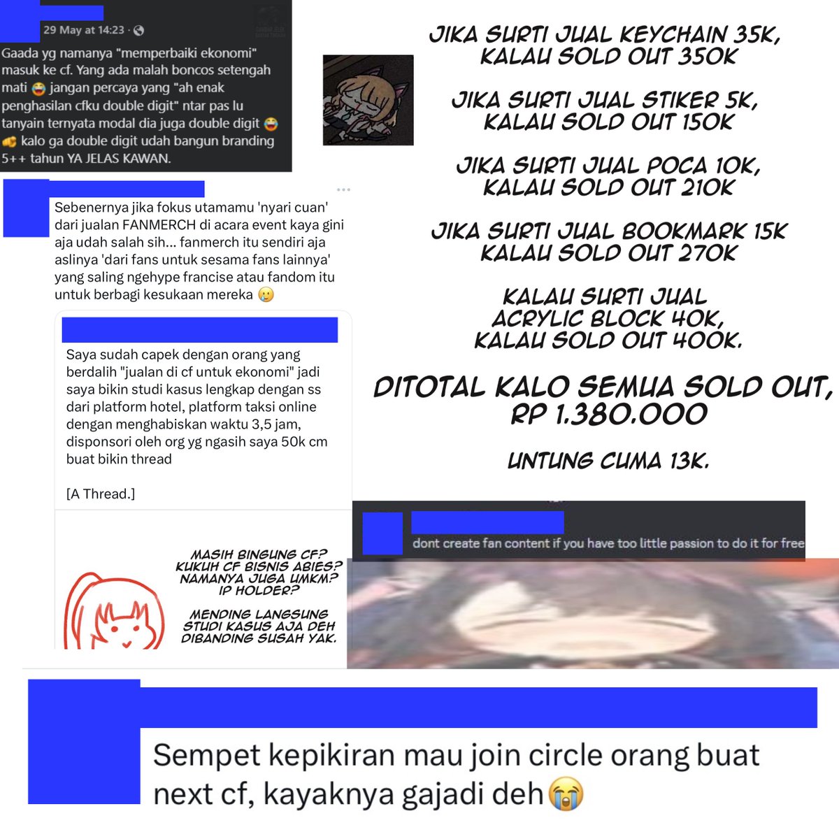 Apakah CF tempat bagus cari cuan?

A THREAD

Tulisan gw import dari Facebook. Gw sendiri yang nulis. Feel free to ask anything by replying!

(1/14)