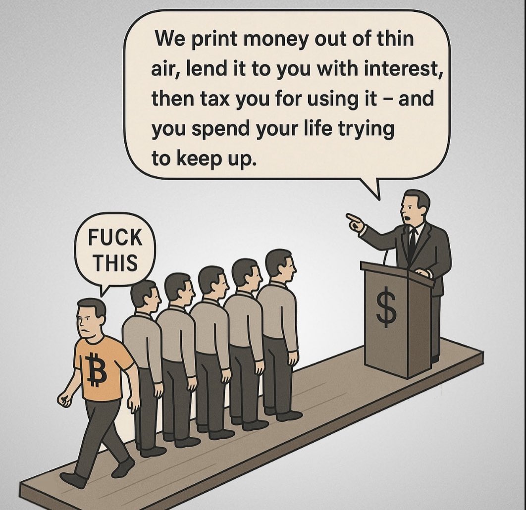 TrendingBitcoin's tweet photo. #Bitcoin is the Exit Strategy. https://t.co/n5RDwhqm9m