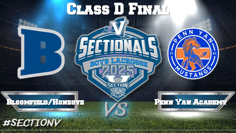 Section V Athletics (@secvathletics) on Twitter photo We hope to see you here at @hwscolleges at 7:30pm! If not, the <a href="/SecVBoysLax/">Section V Boys Lacrosse</a> Class D Championship Game @GoBCSBombers vs. <a href="/PYAthletics/">Penn Yan Athletics</a> will be broadcast on the Section V Broadcast Network here: vcloud.hudl.com/broadcast/ppv/… We hope to see you here at @hwscolleges at 7:30pm! If not, the <a href="/SecVBoysLax/">Section V Boys Lacrosse</a> Class D Championship Game @GoBCSBombers vs. <a href="/PYAthletics/">Penn Yan Athletics</a> will be broadcast on the Section V Broadcast Network here: vcloud.hudl.com/broadcast/ppv/…