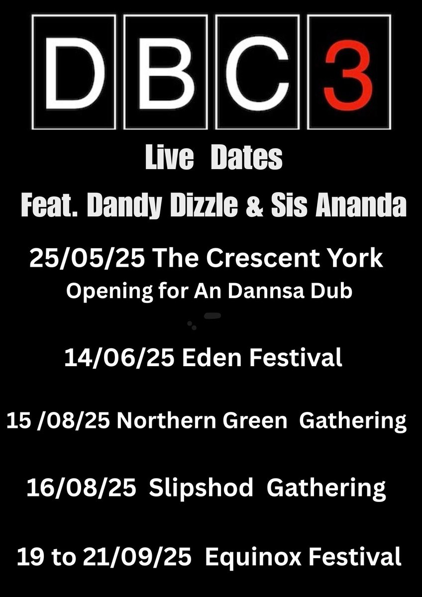 Next up #Edenfestival <a href="/NorthernGreenG/">Northern Green Gathering</a> #Slipshodgathering <a href="/FestivalEquinox/">Equinox Festival</a>