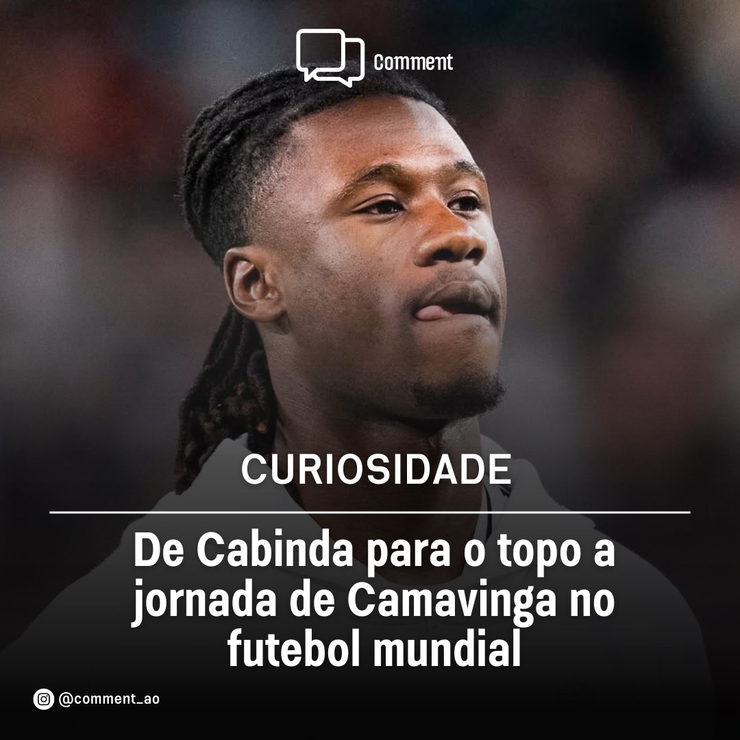 comment_ao's tweet photo. Camavinga: de Cabinda ao topo do mundo!
Filho de refugiados, perdeu a casa num incêndio aos 11 anos e prometeu mudar o futuro com o futebol.
Hoje brilha no Real Madrid e na seleção francesa. Que história! 👏🏽💫

#Camavinga #RealMadrid #França #Futebol #Cabinda #Angola https://t.co/N9FD6HQQBi