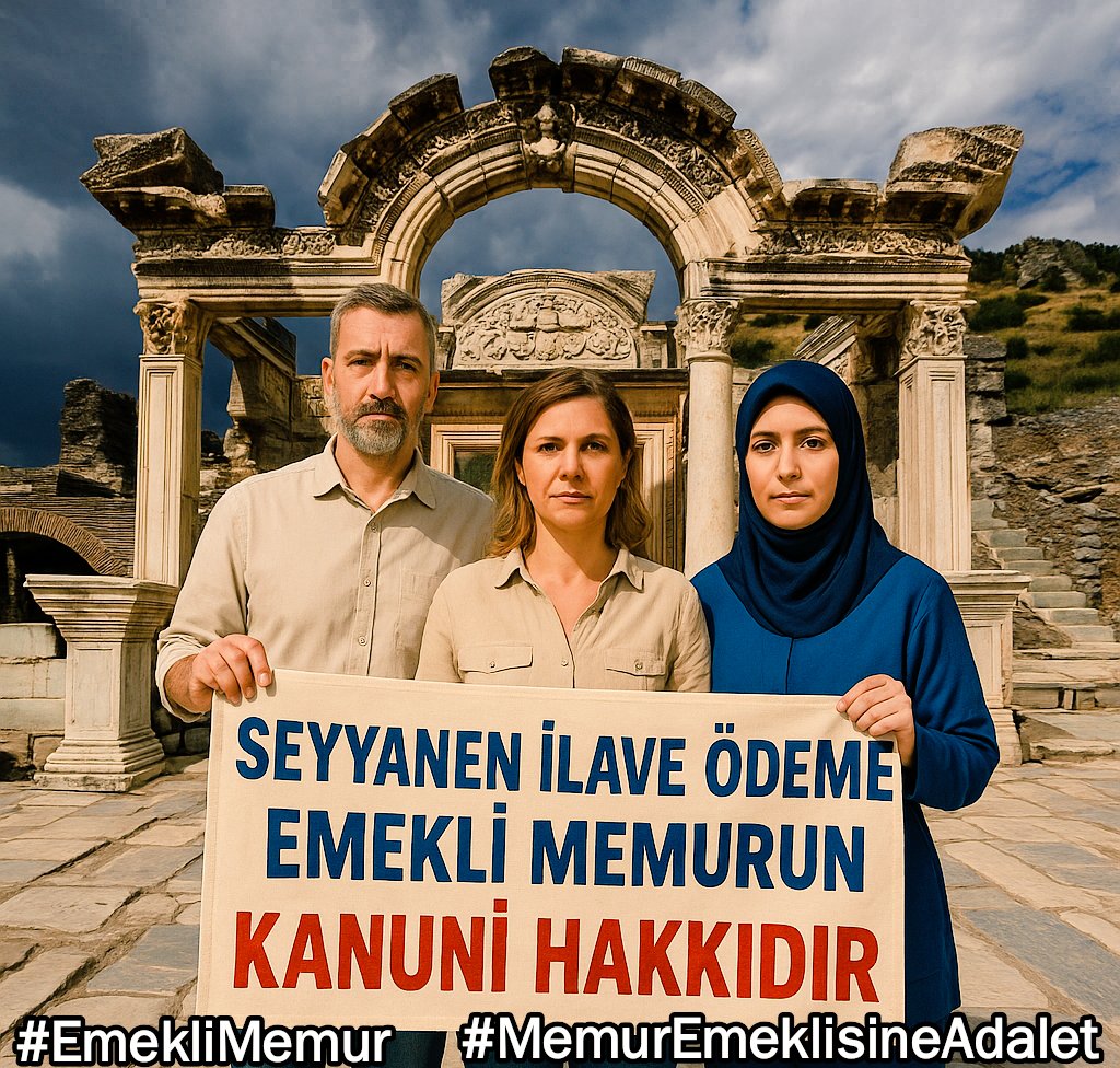 Seyyanen İlave Ödeme; #EmekliMemur un Kanunlarla güvence altına alınmış müktesep hakkıdır❕
75 yıldır Memur ne aldıysa Emekliside aynını almıştır❕
Bu hak Cumhurbaşkanı sözüne rağmen 2 yıl önce Kanuna aykırı 375/40 khk ek madde ile elimizden alınmıştır‼️
#MemurEmeklisineAdalet