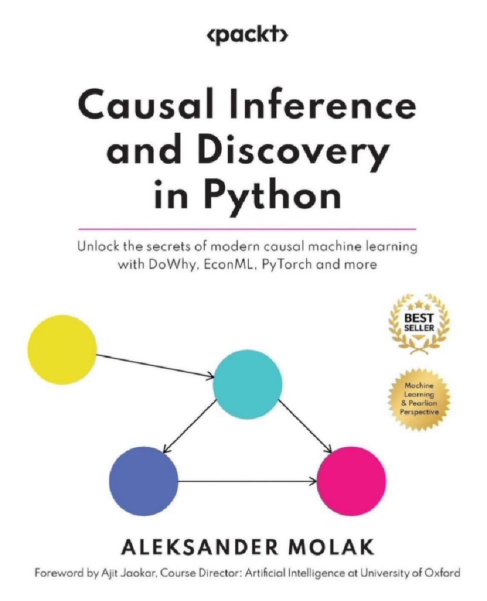 Kirk Borne (@kirkdborne) on Twitter photo GitHub Code Repository for “Causal Inference and Discovery in #Python” at github.com/PacktPublishin…
+
Get the book here: packtpub.com/en-us/product/… via <a href="/PacktDataML/">Packt Data Science & Machine Learning</a> #ad
———
#Statistics #AI #MachineLearning #DataScience #DataScientist #PrescriptiveAnalytics #PredictiveAnalytics GitHub Code Repository for “Causal Inference and Discovery in #Python” at github.com/PacktPublishin…
+
Get the book here: packtpub.com/en-us/product/… via <a href="/PacktDataML/">Packt Data Science & Machine Learning</a> #ad
———
#Statistics #AI #MachineLearning #DataScience #DataScientist #PrescriptiveAnalytics #PredictiveAnalytics