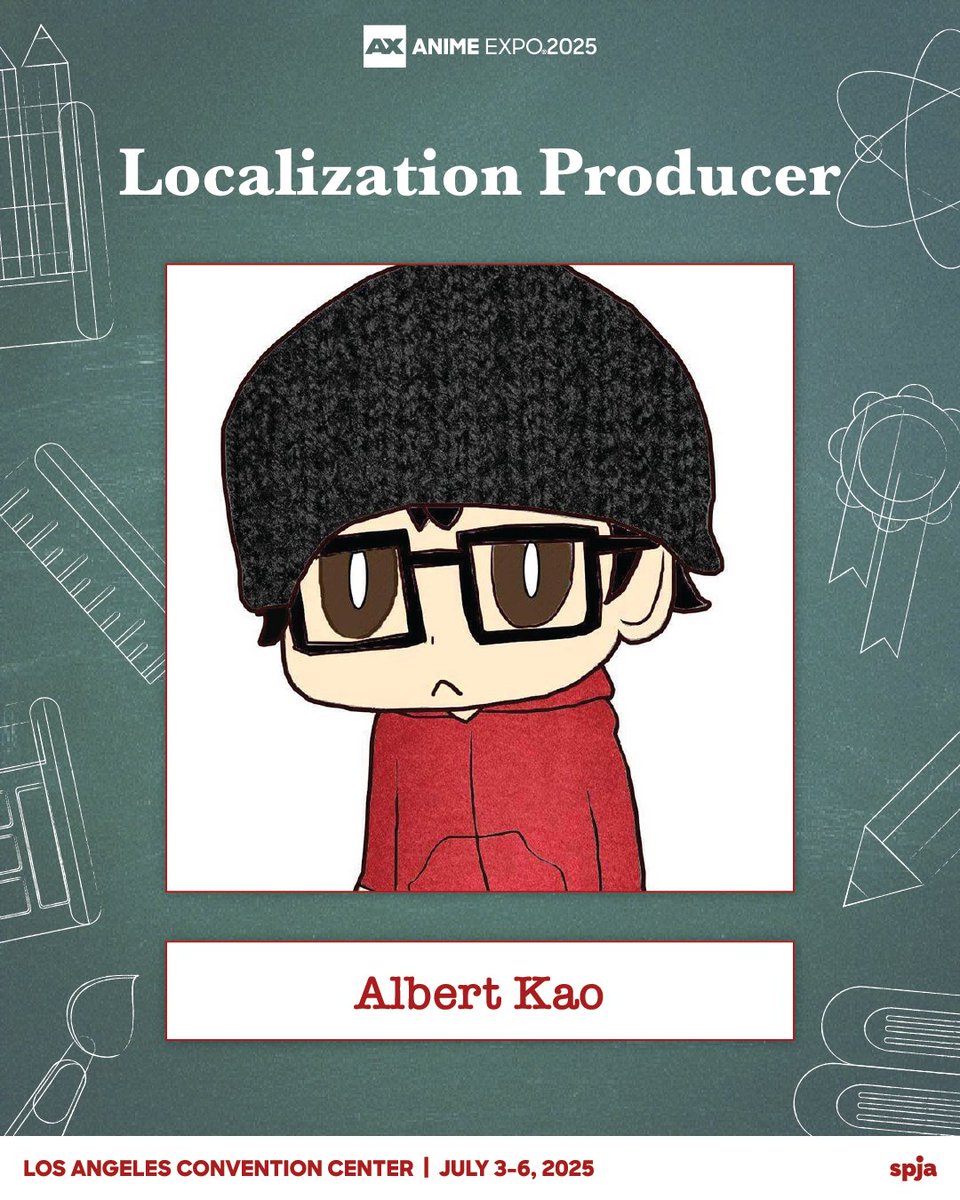 #AX2025 Localization Producer: ✨ Albert Kao ✨ – a localization producer of Fate/Grand Order English Version!

Albert Kao got his start in the video game industry as a localization QA specialist at a small indie studio. Eventually, he found his way to Aniplex of America (after