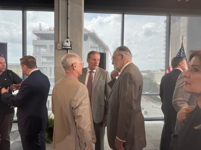 Today, our President &amp; CEO Jeff Webster (@jeffswebster) and VP of Public Policy Katie Ferrier attended the signing ceremony for House Bill 150 establishing the #texascybercommand here in San Antonio, Cyber City, USA. Our community is uniquely positioned to serve as the