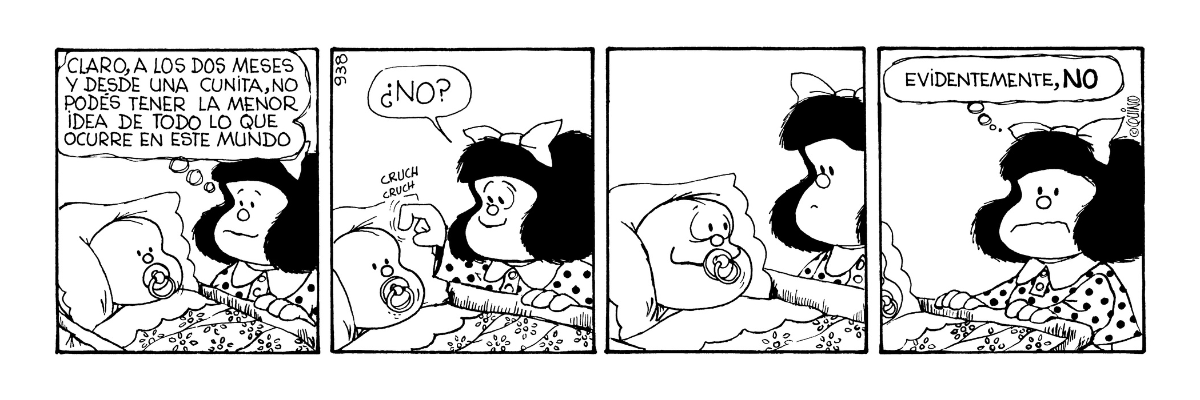 MafaldaDigital's tweet image. 🗓 Un día como hoy, en 1968, nace el personaje del Guille, el hermanito pequeño de #Mafalda.

#Quino