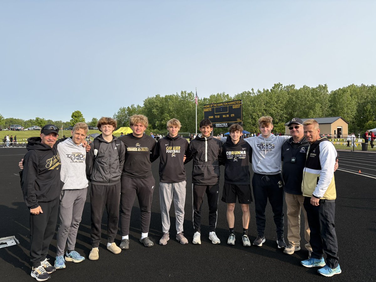 Corunna boys track &amp; field state qualifiers. <a href="/CorunnaTrack/">Corunna Track&Field</a>