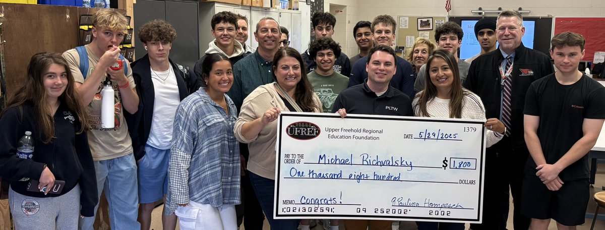 AHS is so grateful to the UFREF for their continued support of our teacher led programs and initiatives. Congratulations to Mrs. Reed-math, Mrs. Panacek-science, Mrs. Turk-science and special education, and Mr. Richvalsky-engineering, for receiving grants! Redbird Pride!