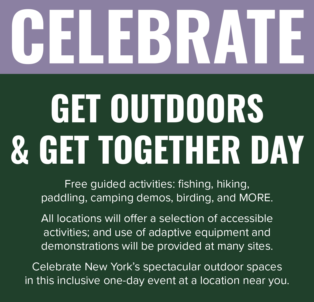 NYS Civil Service (@nyscivilservice) on Twitter photo Today is Get Outdoors & Get Together Day! To celebrate #GOGTDay, attend one of the Inclusive and accessible events across NYS. Find a participating Park or <a href="/NYSDEC/">New York State Dept. of Environmental Conservation</a> site near you: ny.gov/GOGTDay
#GOGTDay Today is Get Outdoors & Get Together Day! To celebrate #GOGTDay, attend one of the Inclusive and accessible events across NYS. Find a participating Park or <a href="/NYSDEC/">New York State Dept. of Environmental Conservation</a> site near you: ny.gov/GOGTDay
#GOGTDay