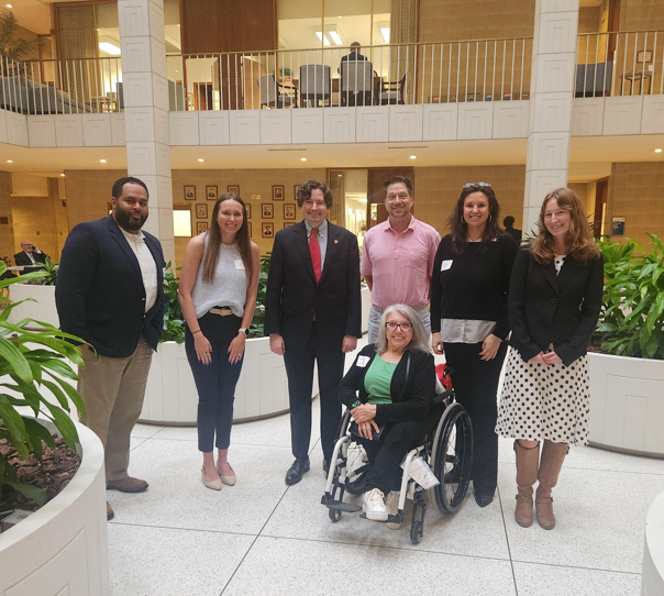 Sarah and Matt had the privilege to attend the North Carolina’s Advocacy Day in Raleigh, NC. Angels of Care was proudly represented, and they left feeling encouraged by the conversations they had and the awareness they helped raise. #HALOS #AdvocacyDay #AngelsofCare