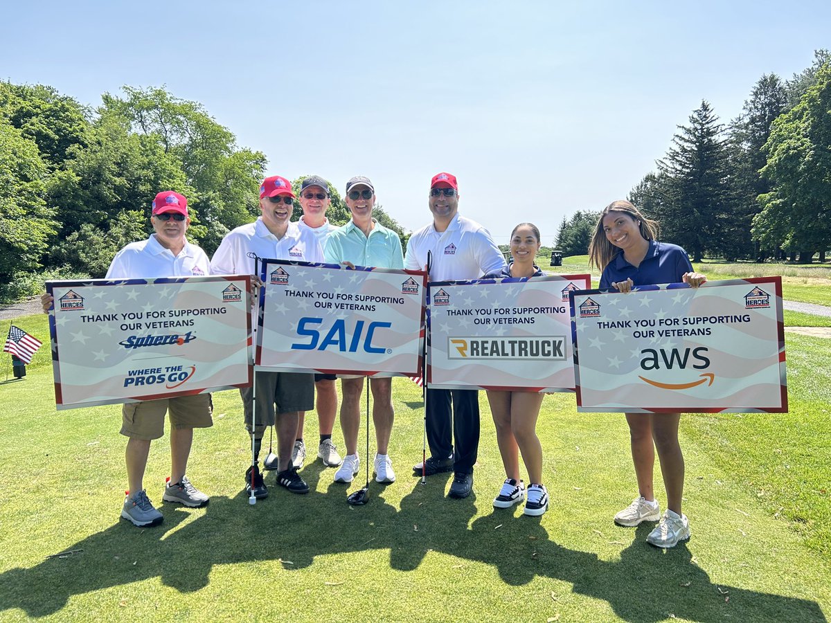 Your continued partnership means the world to us and plays a vital role in helping us build and gift homes to our nation’s heroes. We’re so grateful to have you by our side. ⛳💙 <a href="/SAICinc/">SAIC</a> #SAIC #SAICProud