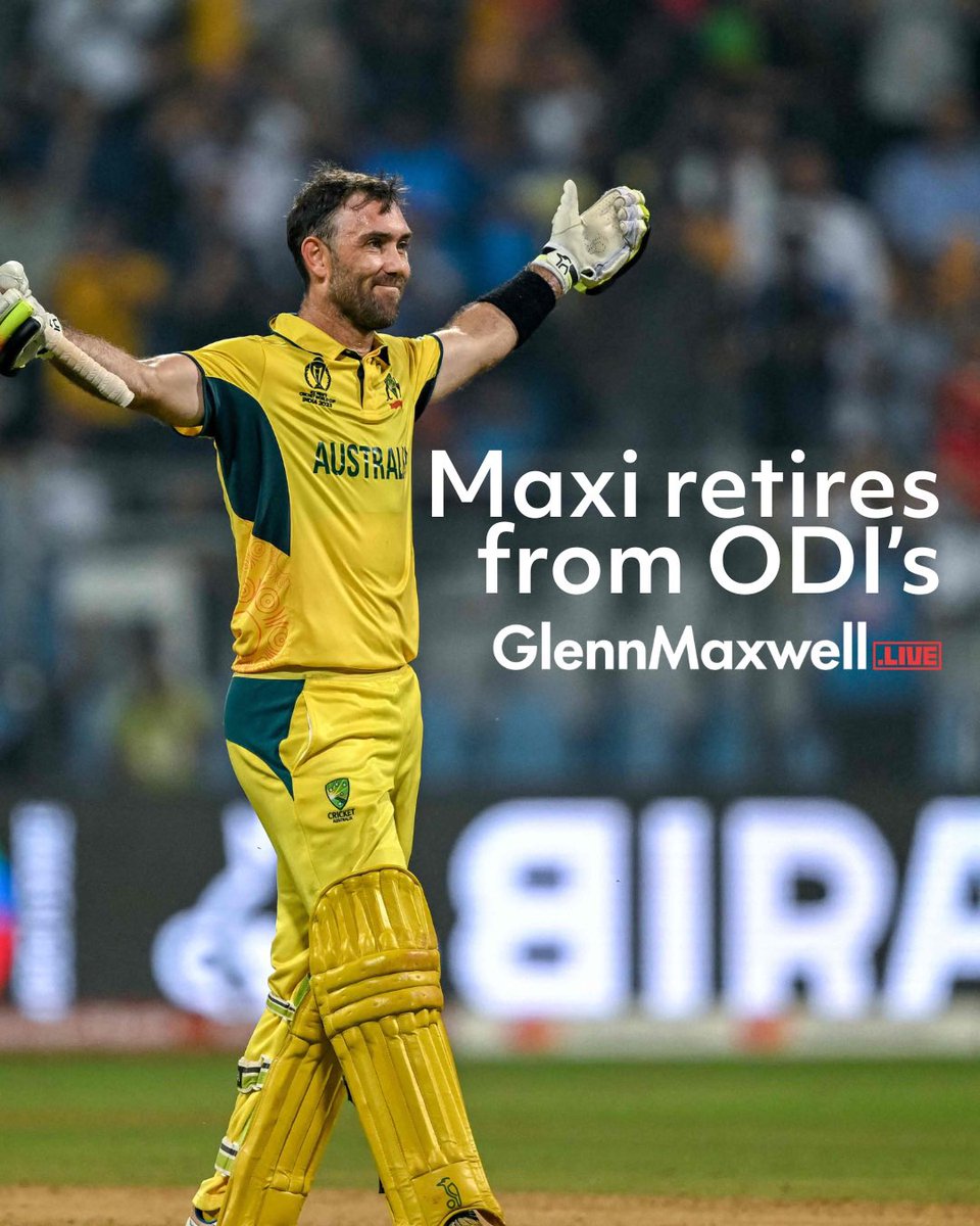 Glenn Maxwell dotLive tweet media