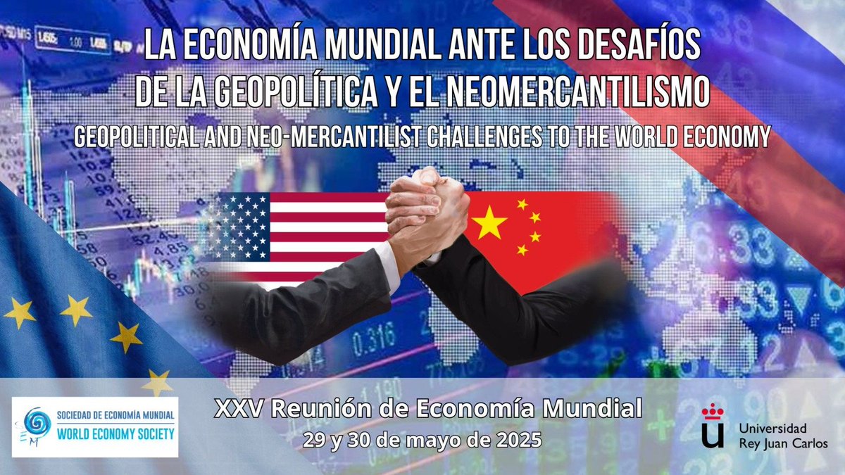 La Sociedad de Economía Mundial (SEM) ha celebrado en la URJC, en la Facultad de CC de la Economía y de la Empresa la XXV Reunión de Economía Mundial