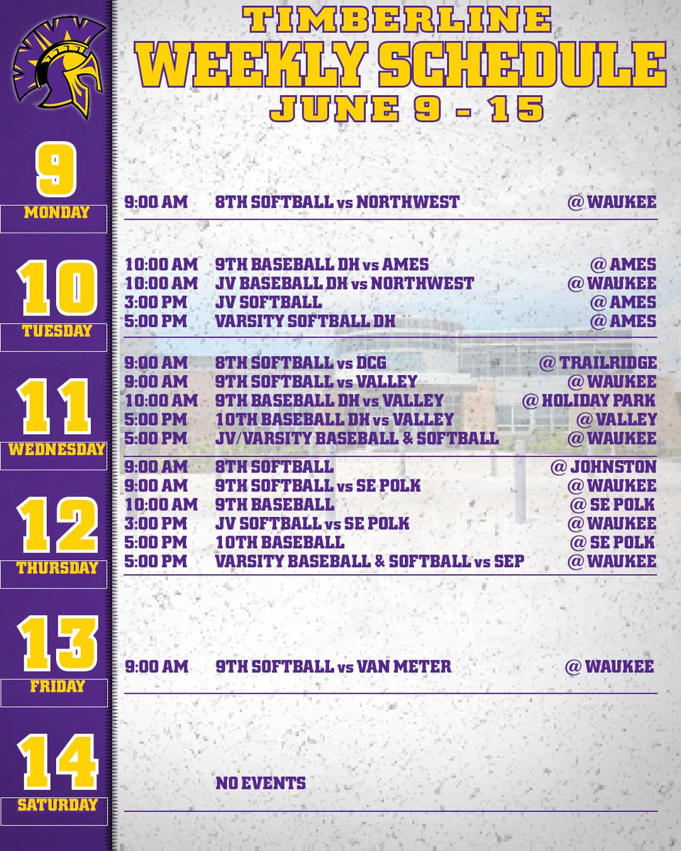 WaukeeMS's tweet photo. 🚨Timberline Activities June 9-15🚨 https://t.co/QoqqeVifZ7