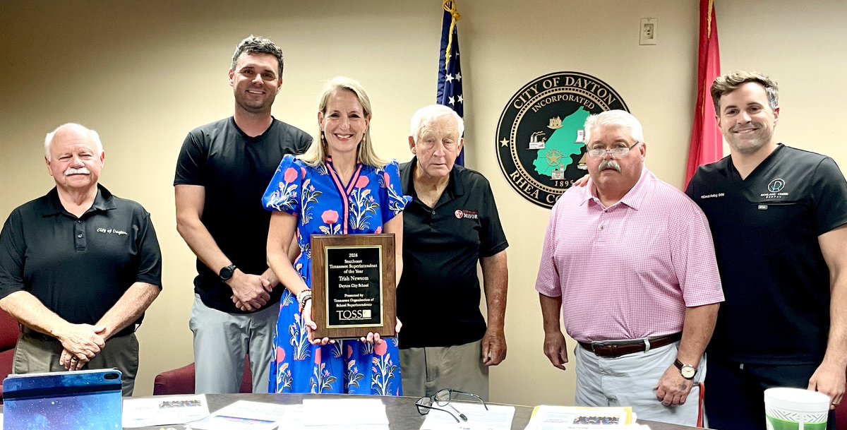 TOSS (@tosstn1975) on Twitter photo Please join us in congratulating Trish Newsom from <a href="/DaytonCity/">Dayton City School</a> Dayton City School for being named the 2026 Southeast Superintendent of the Year! ๐ #TOSS #RegionalSOY Please join us in congratulating Trish Newsom from <a href="/DaytonCity/">Dayton City School</a> Dayton City School for being named the 2026 Southeast Superintendent of the Year! ๐ #TOSS #RegionalSOY