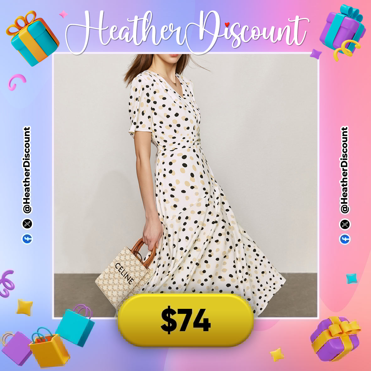 HeatherDiscount's tweet image. DRESS TO IMPRESS! ✨

👗 AMII Dress Suit Blazer
💵 $74

🛒 s.click.aliexpress.com/e/_oCamBdx

#WomenFashion #ElegantStyle #SpringLook