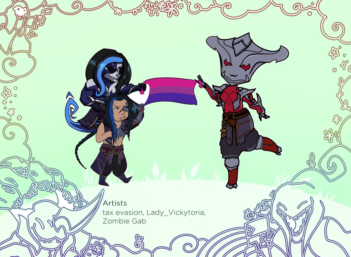 At least during the celebrations, their bickering has quieted down to enjoy each other's company.

🎨: <a href="/zombiegab6/">Pyke's husband (⁠◕⁠ᴗ⁠◕⁠✿⁠) 🐟 🪨🧫</a>, <a href="/arcaneApathy/">tax evasion 🐀</a>, @LadyVickytoria
