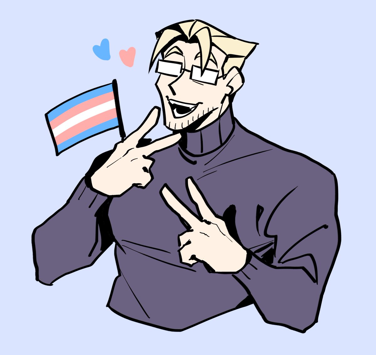 Partulla_'s tweet image. Happy pride from Daniel!  proud 2 to be trans