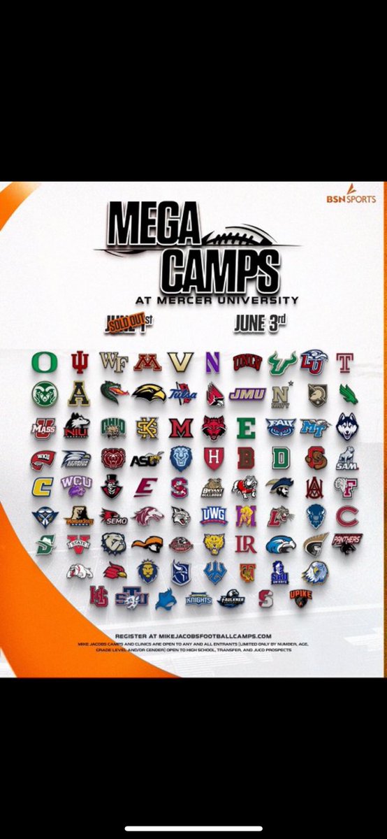 I’ll be at The 1st Session at The Mercer Mega Camp! Lets Work!!!
