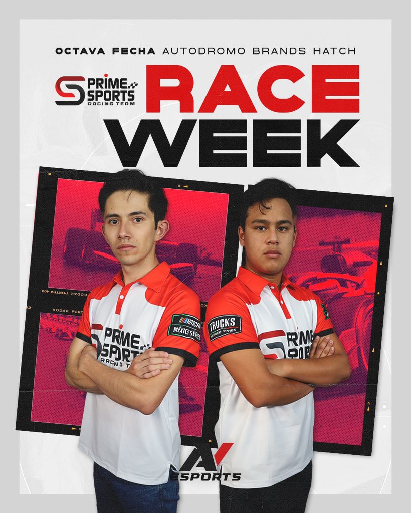 🏎️💨🏁 Semana de carreras activada

Siguiente parada: Brands Hatch 🇬🇧
La #FórmulaAVMéxico acelera rumbo a la 8ª fecha del campeonato virtual.

Simuladores listos. Pilotos conectados. ¡Vamos con todo!… ¿Estás listo? 🎮

#FormulaAV #BrandsHatch #SemanaDeCarreras #SimRacing