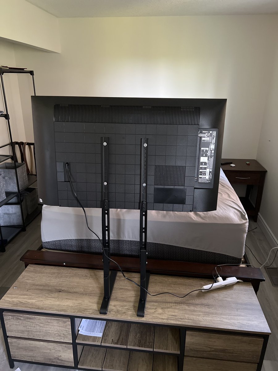 My tv stand is so cute