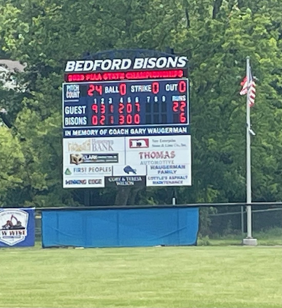 Busy day in Bedford for the win!

Round one ✔

Next game: Thursday

<a href="/quakervalley/">Quaker Valley SD</a>