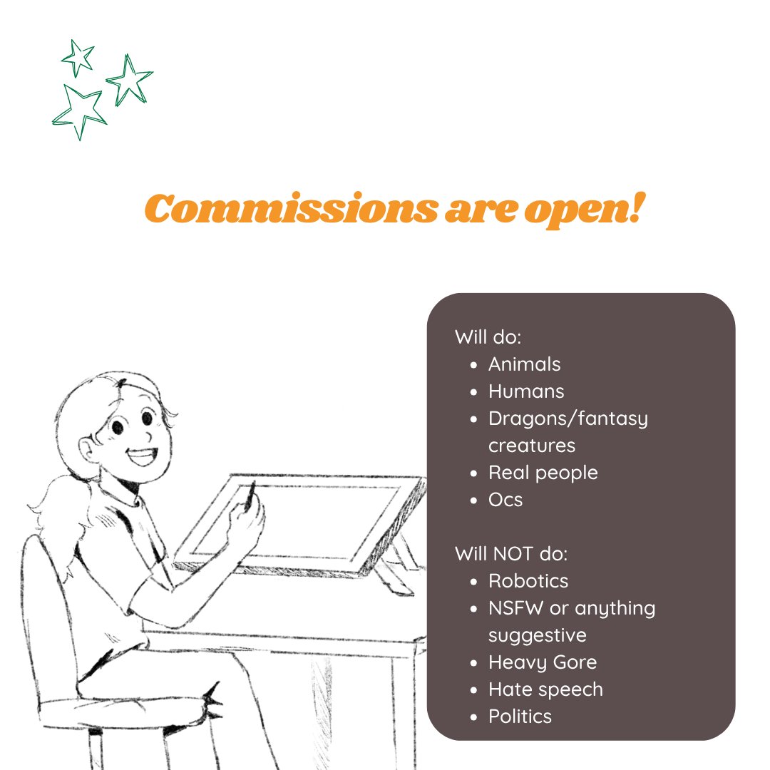 Avazorous's tweet image. My commissions are open for the summer! Please DM me on Instagram if you would like one!