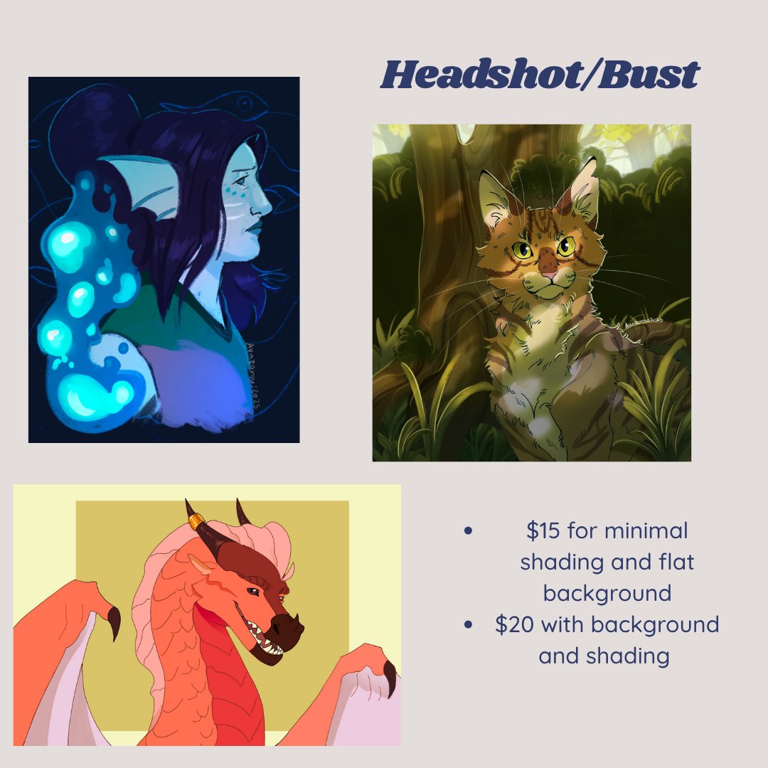 Avazorous's tweet image. My commissions are open for the summer! Please DM me on Instagram if you would like one!