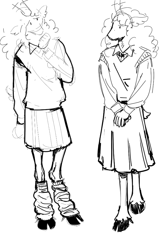disease that makes me redesign susie and noelle every 0.2 seconds #deltarune