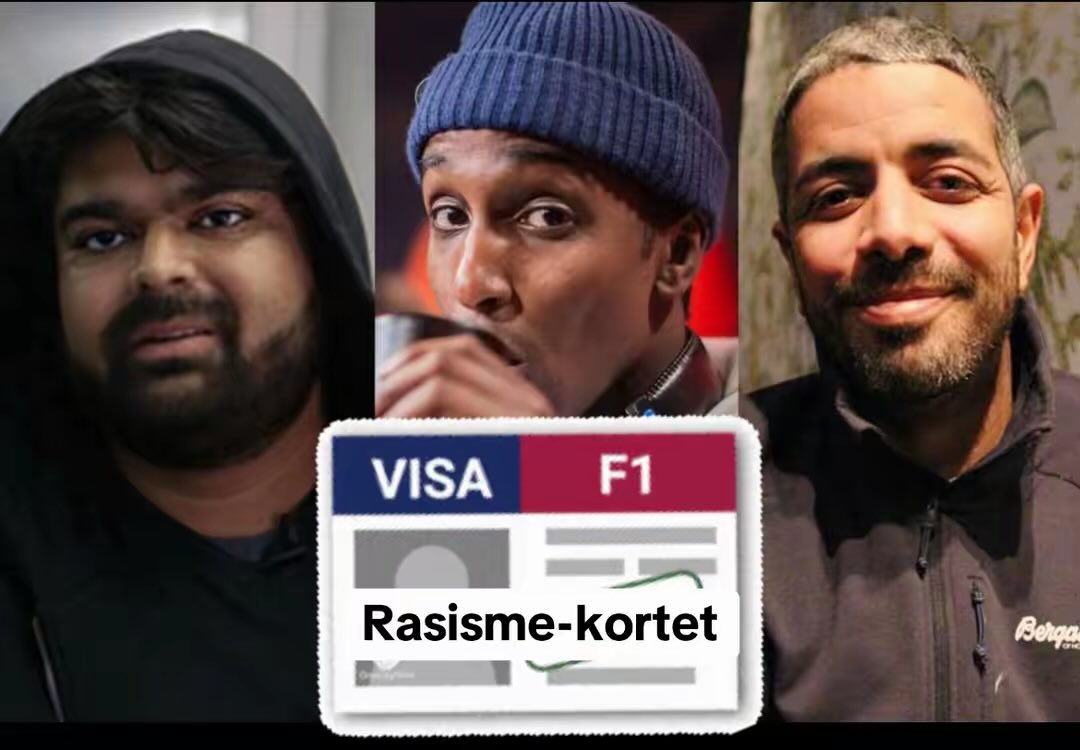 Gutta som har bygget karriere på å dra rasisme-kortet og hetse nordmenn.