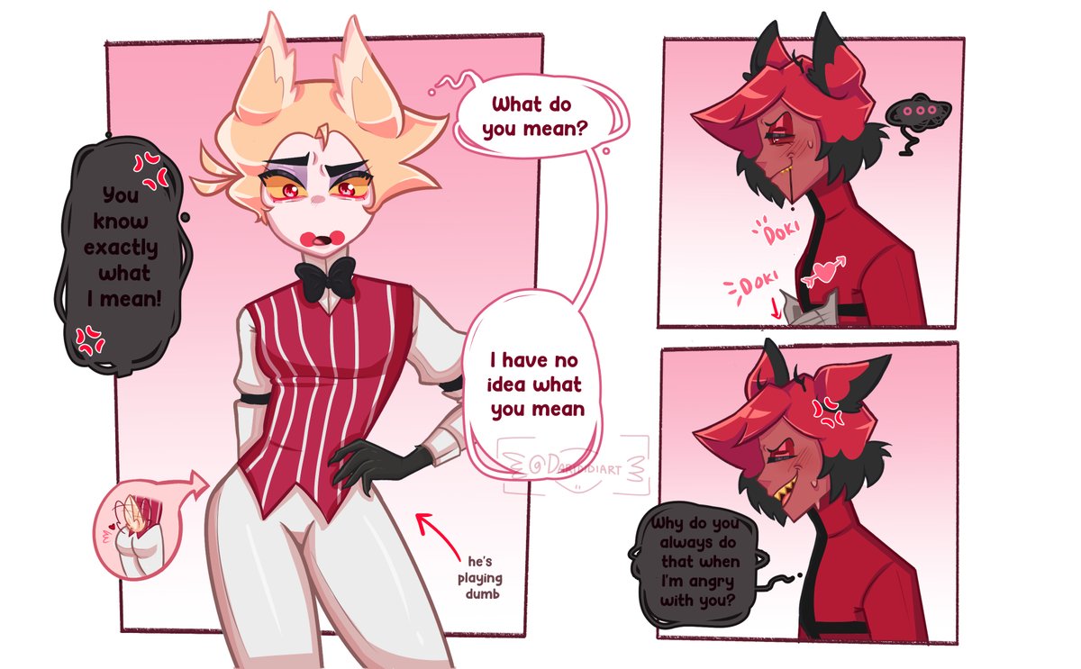 #DOELUCIFERWEEK2025

Day 1: Transformation/Teasing  

I'm a little late, tehe
 #radioapple