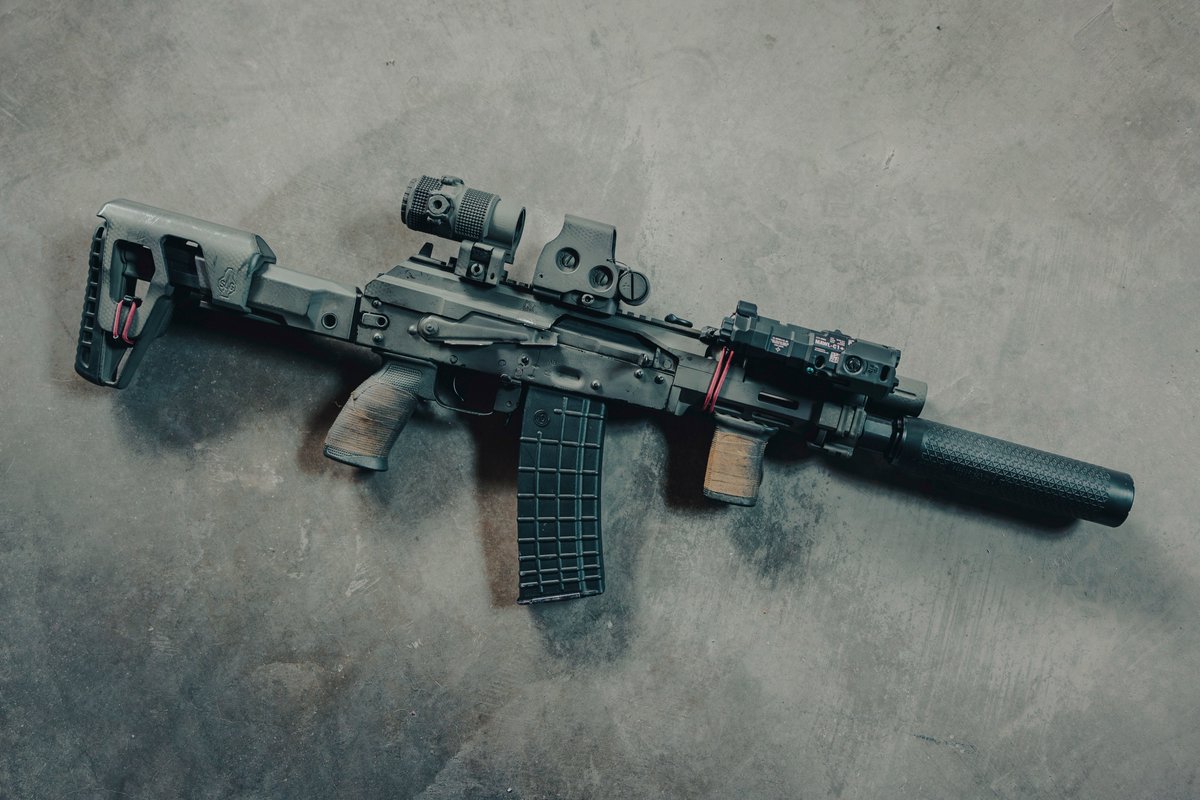 Short barrel and long suppressor…