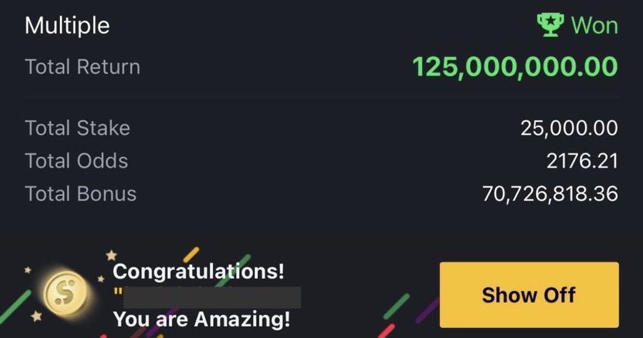 125M 🥂🏆✅🎉
Drop your aza if you're online 
Na who react I go bless ❤✅
5M giveaway here 👉 t.me/+eXTBSXD9JJ5mN…