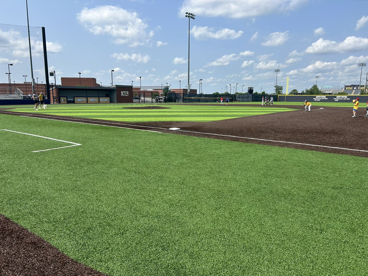 Great day 1 of camp! Loved the energy and focus the these young baseball players!