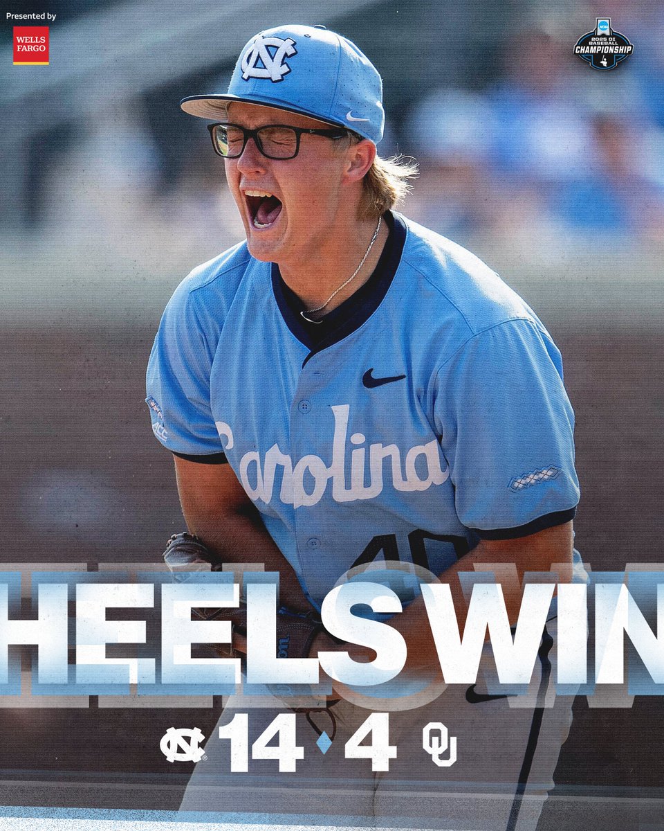 Carolina Baseball (@diamondheels) on Twitter photo It just means we get to play more 😤
We'll see y'all at the Bosh on Friday!
#GoHeels x <a href="/WellsFargo/">Wells Fargo</a> It just means we get to play more 😤
We'll see y'all at the Bosh on Friday!
#GoHeels x <a href="/WellsFargo/">Wells Fargo</a>