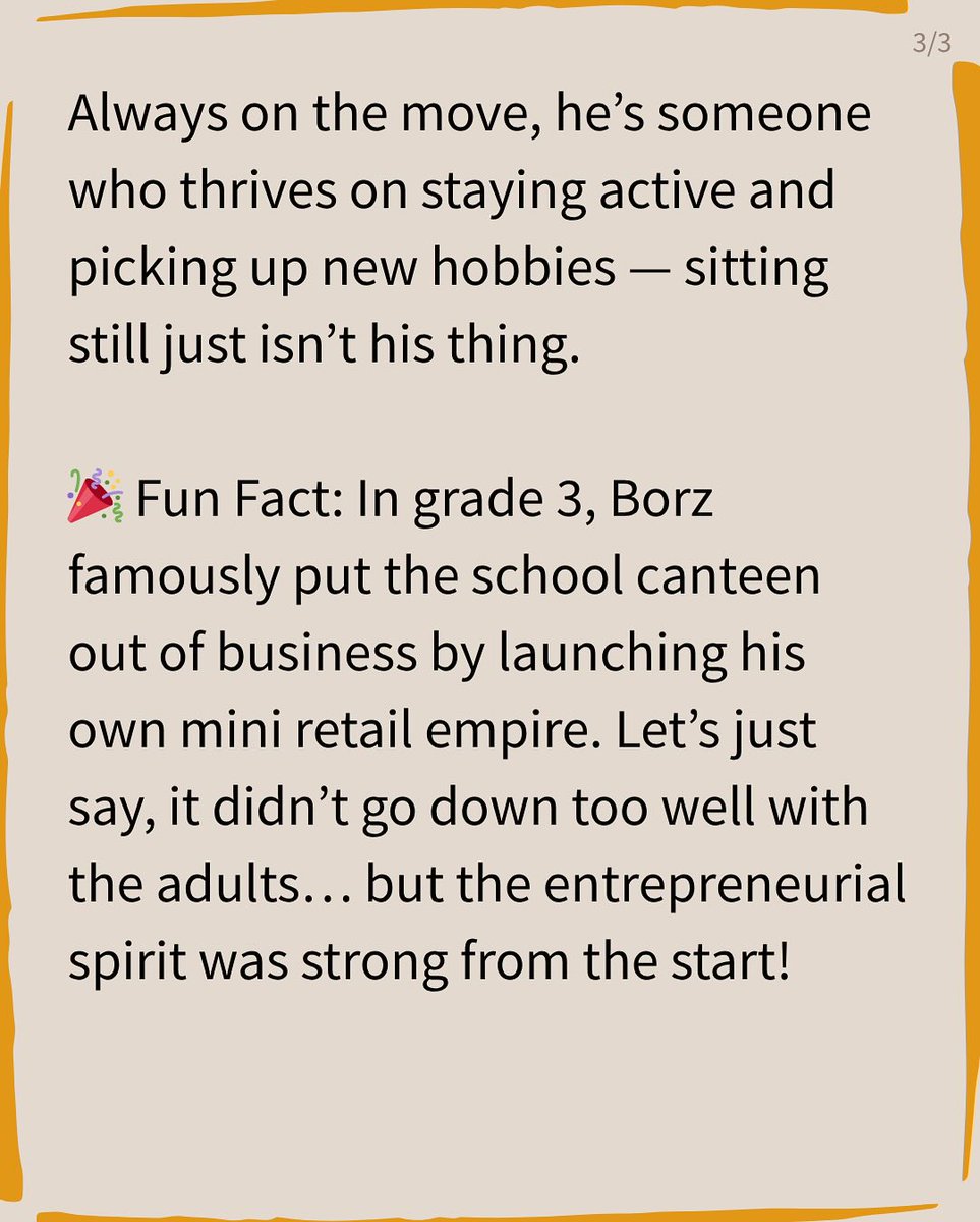 Say hello to Borz Shahsavand (and his beautiful family).💛This week’s spotlight in our ‘Meet the Committee’ series!